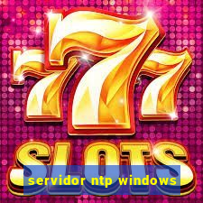 servidor ntp windows